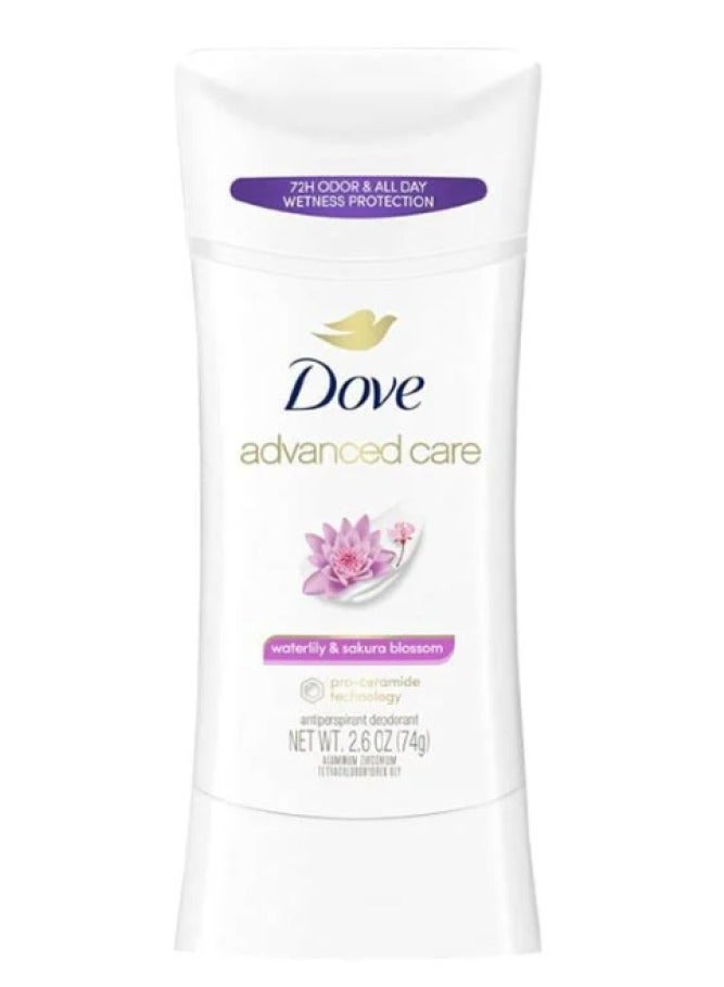 Dove Nourishing Secrets Antiperspirant - Waterlily & Sakura Blossom (74 g) - Image 1